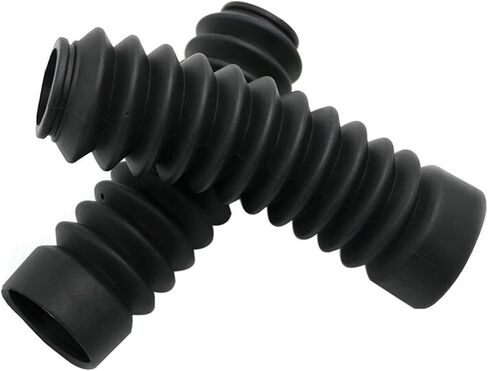 Motorcycle Cover and mouldings (2) Rubber Front Fork Shock Absorber Fit for Yamaha TW200 TW225 Protecting Gaiters Dust Cover Boot Gaitor Motorcycle TW 200 225 Motorcycle Accessories in Saudi Arabia