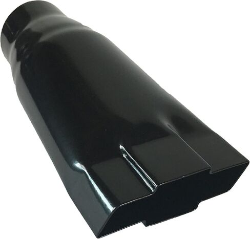 Exhaust Tip 3.00" Inlet 4.75" Outlet 9.00" Long W300-BK-BOWTIE-SS Chevy Black Bowtie Stainless Wesdon Exhaust Tip in Saudi Arabia