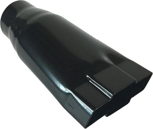 Exhaust Tip 3.00" Inlet 4.75" Outlet 9.00" Long W300-BK-BOWTIE-SS Chevy Black Bowtie Stainless Wesdon Exhaust Tip in Saudi Arabia