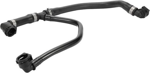 Radiator Hose No.17128616914 - Car Thermostat Coolant Hose Water Inlet Pipe - for BMW 230i 2017-2021 Rubber Black - 1 Pc in Saudi Arabia