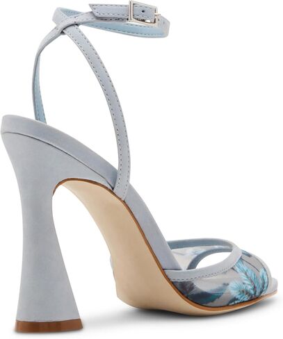 Steve Madden Women's Beki Heeled Sandal, Light Blue Mesh, 7.5 in Saudi Arabia