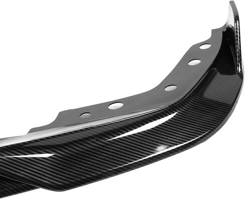 Ikon Motorsports Front Pumper Lip متوافق مع 2019-2022 BMW 3 Series G20 M Sport M340i ، Ikon Carbon Carbon Print Dail Spoiler Dam Flitter in Saudi Arabia