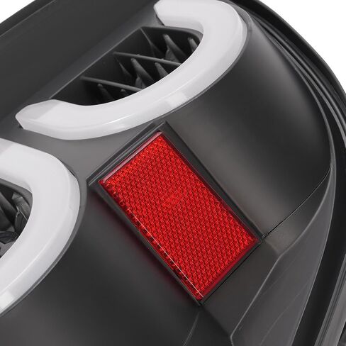 زوج Hecasa LED LED مصابيح الذيل متوافقة مع 2002-2009 Chevy Chevrolet Trailblazer قاعدة/LS/LT/LTZ/SS/EXT in Saudi Arabia