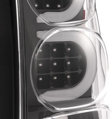 زوج Hecasa LED LED مصابيح الذيل متوافقة مع 2002-2009 Chevy Chevrolet Trailblazer قاعدة/LS/LT/LTZ/SS/EXT in Kuwait