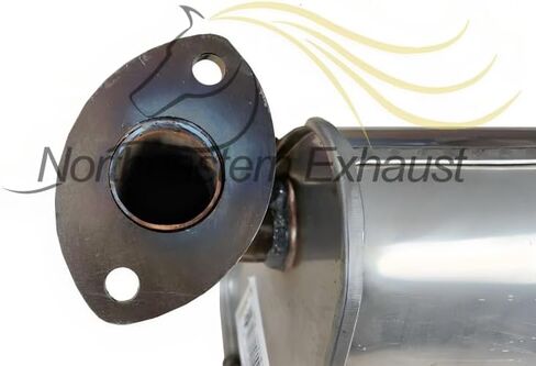 Northeastern Exhaust | Stainless Steel Pair of Exhaust Mufflers Compatible for Subaru Outback 2005-2009 2.5L | Free Gaskets Included | Automotive Replacement Part | Turbocharged in Saudi Arabia
