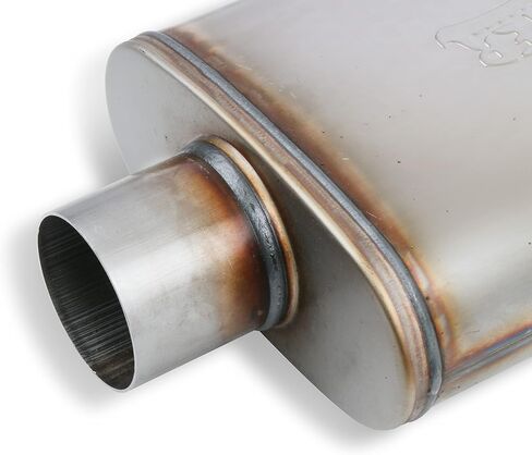 Flowmonster 11219-FM 409Ss Oval Case Absorption Muffler in Saudi Arabia