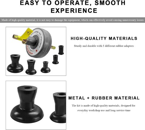 أداة لفة الصمام ، مجموعة Lapping Lapping Lapping مع 5 لوحات شفط ، 1000 دورة في الدقيقة إلى 1250 دورة في الدقيقة أداة إصلاح تلقائية لسيارات الطحن ، ملحقات السيارات العالمية in Saudi Arabia