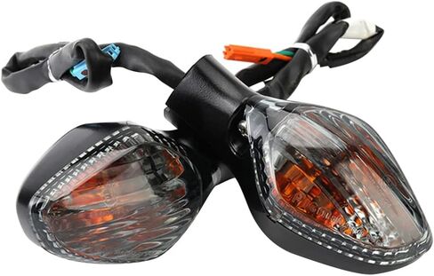 Motorcycle LED Turn Signal Light Front Rear Mount Smoke Lens Light Compatible with Honda CBR400R, CB 400F, CB 400X, CBR 500R, CB 500F, CB 500X, CBR 650F, CB 650F in Saudi Arabia