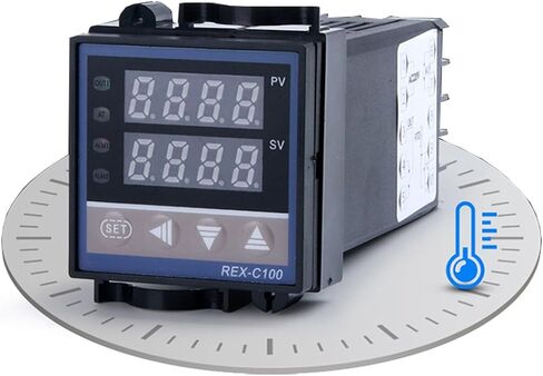 REX-C700 Digital MULGERM PID SSR أو RELAY OUTPUT 72X72 وحدة تحكم درجة حرارة الحرارة للفرن (REX-C700 SSR) in Saudi Arabia