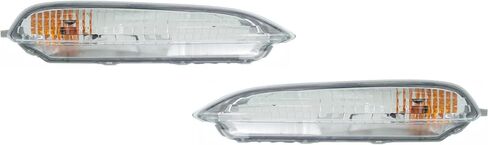 استبدال Honda 2016 2017 2018 Pilot LX Sport Utility Attility Halogen Signal Light مع لمبة ، جانب يسار/سائق ، DOT/SAE متوافق ، OEM: 33350-TG7-A01 ، ربط قطع الغيار: HO2530127 in Kuwait