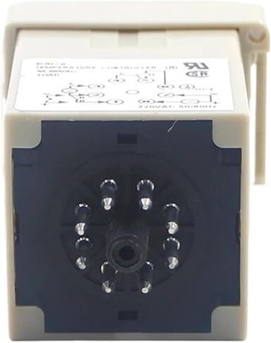 E5C2 Relay Output K Input 0-400C Pointer with Socket Guide Rail Type 48*48mm Thermostat AC 110V-220V Temperature Controller(Without Socket) in Saudi Arabia