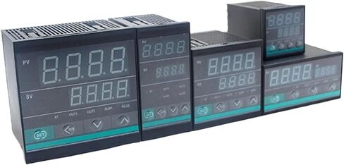 Input K E J PT100 Double Output SSR Relay AC 220V Thermostat Intelligent Digital PID Temperature Controller(72x72mm) in Saudi Arabia