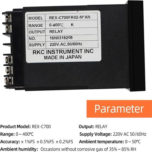 REX-C100/C700 ترحيل وحدة تحكم درجة حرارة PID الرقمية ترموستات أداة إخراج الإدخال العالمي SSR الإخراج K Thermocout in Saudi Arabia