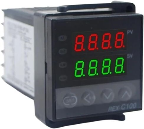 REX-C100 K E PT100 Multiple Input SSR Relay Double Output Digital Electronic Analog PID Programmable Temperature Controller(REX-C400) in Saudi Arabia