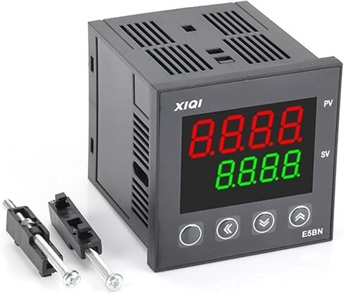 E5BN 72 * 72 مم 0 ~ 800 درجة TC RTD 4-20MA 1-5V إدخال الجهد MA مع وحدة التحكم في درجة حرارة RS485 الرقمية (إخراج التتابع ، 220 فولت ومدخلات متعددة) in Saudi Arabia