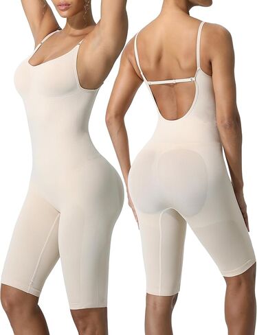 Backless Bodysuit for Women Tummy Control Low Back Shapewear Open Back Body Shaper Seamless Sexy Tank Tops in Kuwait