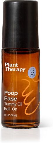العلاج النباتي poopease لفة الزيت العطري من 30 مل (1 أوقية) يخفف من الانتفاخ ، تشنجات ، والإمساك ، آمنة وفعالة للأطفال والكبار ، تطبيق سهل خالي من الفوضى in Saudi Arabia