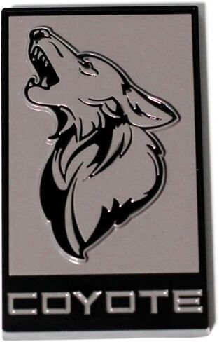 MF Auto Designs - GT350 Style Coyote Badge (Gray) in Saudi Arabia