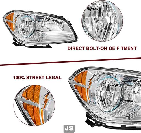 JSBOYAT Headlight Assembly Replacement for 2008-2012 Chevy Malibu Right Passenger Side in Saudi Arabia