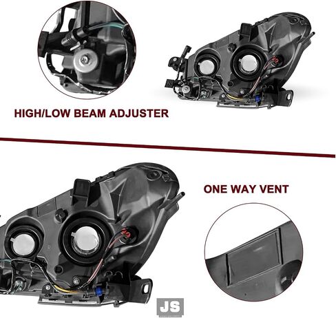 JSBOYAT Headlight Assembly Replacement for 2008-2012 Chevy Malibu Right Passenger Side in Saudi Arabia