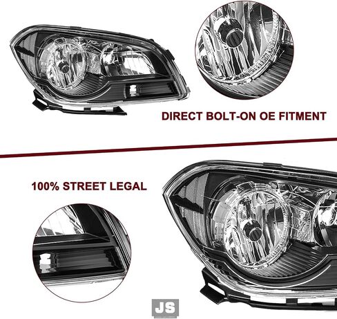 JSBOYAT Headlight Assembly Replacement for 2008-2012 Chevy Malibu Right Passenger Side in Saudi Arabia