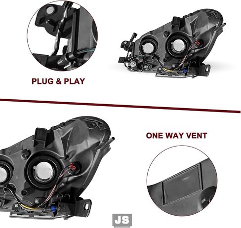JSBOYAT Headlight Assembly Replacement for 2008-2012 Chevy Malibu Right Passenger Side in Saudi Arabia