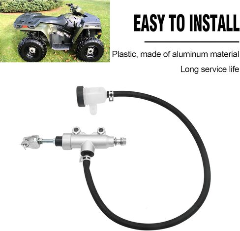 1911688 Motorcycle Rear Brake Master Cylinder, Rear Foot Brake Master Cylinder 1912301 Replacement for Polaris 450 Farmhand Hawkeye 325 2X4 450 500 570 800 Sportsman 400 HO 2X4 Sportsman in Saudi Arabia