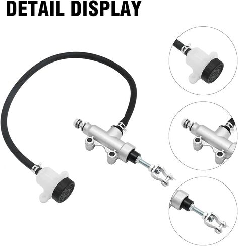 1911688 Motorcycle Rear Brake Master Cylinder, Rear Foot Brake Master Cylinder 1912301 Replacement for Polaris 450 Farmhand Hawkeye 325 2X4 450 500 570 800 Sportsman 400 HO 2X4 Sportsman in Saudi Arabia