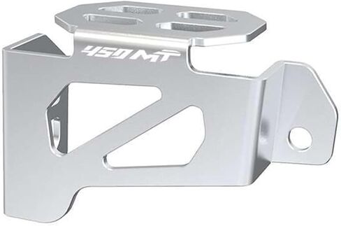Rear Brake Reservoir Guard Protector Cover Compatible with CFMOTO Ibex 450 2025,Stainless Steel,CNC-machined,Anodization,Black,CFMOTO Ibex 450 Accessories,CFMOTO 450MT Accessories in Saudi Arabia