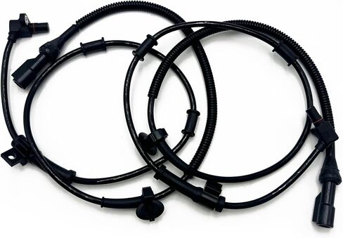 2Pcs Front Left and Right ABS Wheel Speed Sensor Compatible with Ford 1999-2005 F250 F350 F450 F550 F-350 F-450 F-550 Super Duty F650 F750 F800 F-650 F-750 F-800 Excursion Replaces F81Z2C204BA in Saudi Arabia
