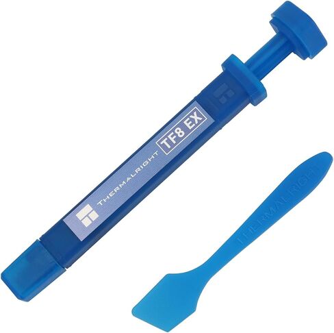 Thermalright TF8 EX 1.5g High Performance Thermal Paste 14W/m.k, Newly Upgraded High-Performance Heat Dissipation Paste for Processor/CPU/GPU/All CPU Coolers, 1.5 Grams with a Spatula Tool(TF8 1.5g) in Saudi Arabia