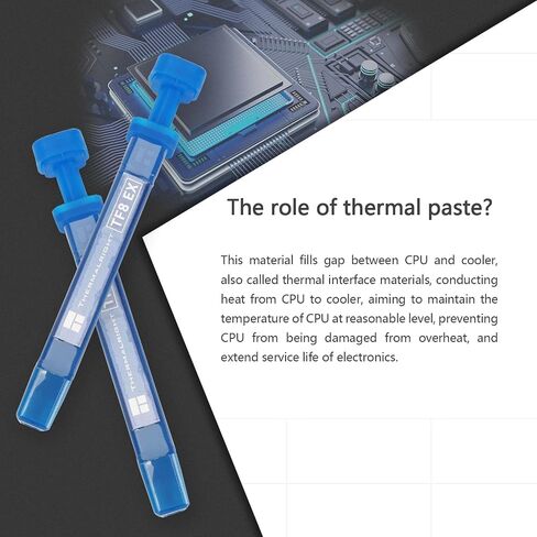 Thermalright TF8 EX 1.5g High Performance Thermal Paste 14W/m.k, Newly Upgraded High-Performance Heat Dissipation Paste for Processor/CPU/GPU/All CPU Coolers, 1.5 Grams with a Spatula Tool(TF8 1.5g) in Saudi Arabia