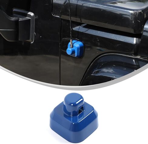 PIUGILH لغطاء هوائي H * 3 مع ملحقات هوائي زخرفية بقاعدة لاصقة لـ Hummer H3 2005-2009، قطعة واحدة (أسود غير لامع) in Saudi Arabia