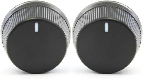 2Pcs Control Knobs Fan Speed Temperature Heater Control Knob Replacement 79581-S84-A01 for Honda Accord 1998 1999 2000 in Saudi Arabia