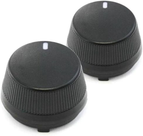 2Pcs Control Knobs Fan Speed Temperature Heater Control Knob Replacement 79581-S84-A01 for Honda Accord 1998 1999 2000 in Saudi Arabia