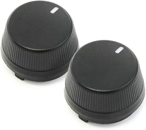2Pcs Control Knobs Fan Speed Temperature Heater Control Knob Replacement 79581-S84-A01 for Honda Accord 1998 1999 2000 in Saudi Arabia