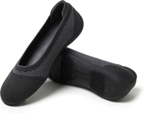 Dearfoams Women's Fashion Casual Comfortable Slip on Misty Ballet Flats in Saudi Arabia