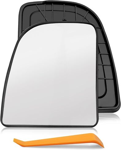 المرآة الجانبية اليسرى مع ملاءمة مدفوعة بالطاقة لفورد F250 F350 F450 1999-2007 رحلة 2000-2005 E150 2002-2004 E350 2002-2019 E450 2002-2017 ، استبدل 4C3Z17K707-AC ، DRIVER Side Mirl Glass in Saudi Arabia