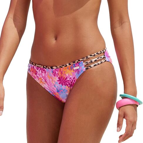 Lascana Women’s Leopard Floral Classic Bikini Bottom in Saudi Arabia