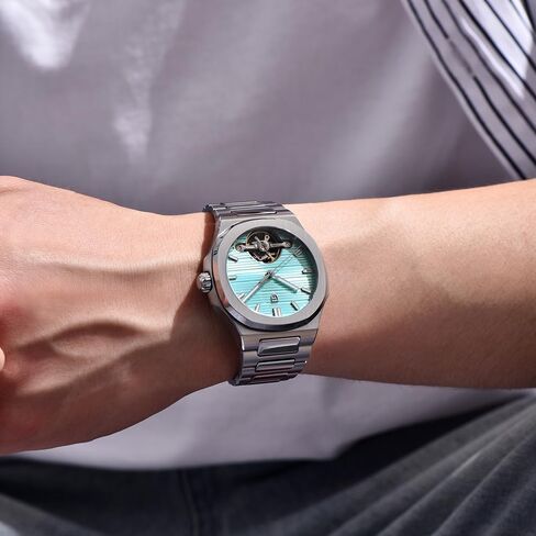 Rollstimi Pagani Design Watch's Watch ، PD-TYS025 ، الرجال التلقائيين للرجال ، التوربيون العظمي ، الحركة الميكانيكية التجارية ، عدسة الياقوت الرياضي ، سوار الفولاذ المقاوم للصدأ ، 42 ملم. in Kuwait
