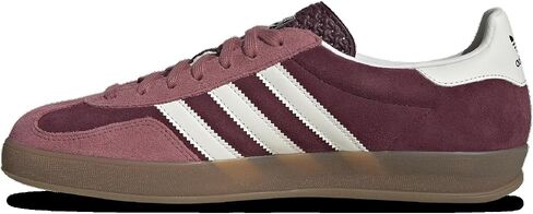 adidas Originals Gazelle Indoor Mens Sneaker (Maroon Crimson White, 10.5) in Saudi Arabia