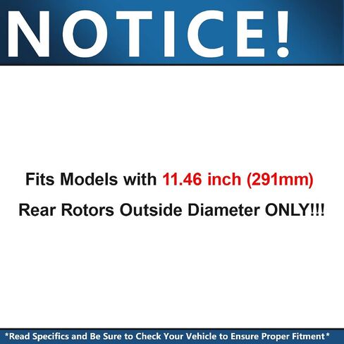 Detroit Axle - Rear Brake Kit for Nissan Altima Maxima Juke Sentra Drilled and Slotted Disc Brake Rotors Ceramic Brakes Pads Replacement: 11.46" inch Rotor in Saudi Arabia