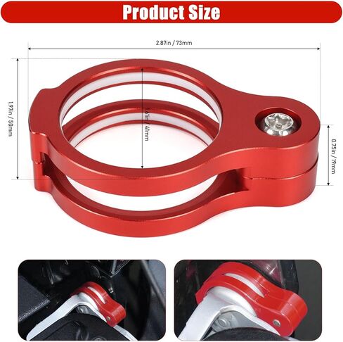 Tailgate Lock Fits for Toyota Tacoma 2005-2015, Upgraded Tailgate Anti-Theft Lock Fits for Tacoma Accessories, Aluminium Alloy Tailgate Security Lock for Trucks in Kuwait