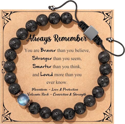 JoycuFF Gifts Cross Bracelet for Son, Grandson, Graduation Easter Birthday Christmas Valentines Bracelets Gifts for Teenage Stocking Stuffers in Kuwait