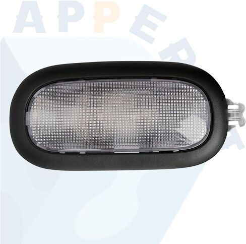 APPERFiT Dome Lamp w/Lens & Bulbs for Interior Overhead Roof Compatible with 2011-2018 Jeep Wrangler JK JKU Interior Map Reading Light Accessories Parts Replaces 1QN65DX9AB 68086904AA in Saudi Arabia