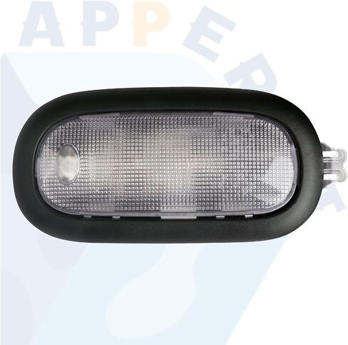 APPERFiT Dome Lamp w/Lens & Bulbs for Interior Overhead Roof Compatible with 2011-2018 Jeep Wrangler JK JKU Interior Map Reading Light Accessories Parts Replaces 1QN65DX9AB 68086904AA in Saudi Arabia