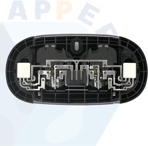 APPERFiT Dome Lamp w/Lens & Bulbs for Interior Overhead Roof Compatible with 2011-2018 Jeep Wrangler JK JKU Interior Map Reading Light Accessories Parts Replaces 1QN65DX9AB 68086904AA in Saudi Arabia