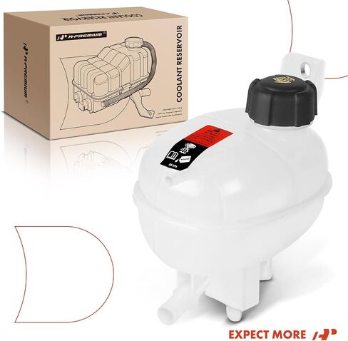 A-Premium Engine Soodant Overflow Recovery Tank مع CAP متوافق مع Nissan Kicks 2018-2023 ، 1.6L ، استبدل# NI3014137C in Saudi Arabia