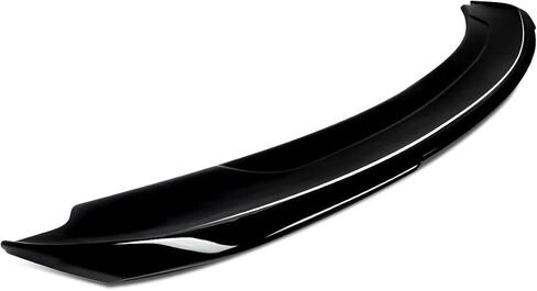 جناح المفسد الخلفي لعام 2015-2021 موستانج GT 2-Door Coupe GT500 GT350 Trunk Lip Track Style ، ABS Plastic Gloss Black in Saudi Arabia