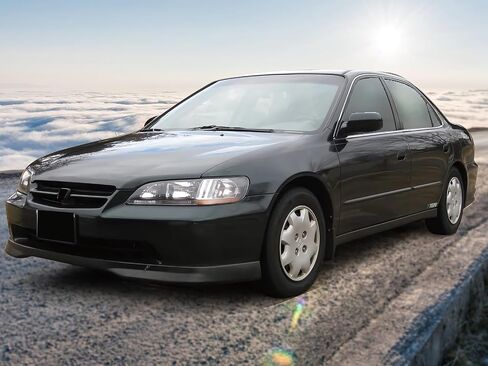Ikon Motorsports ، Lip الأمامي المتوافق مع 1998-2002 Honda Accord 4-Door Sedan ، Type-R T-R PU PRONTERSTERS in Saudi Arabia